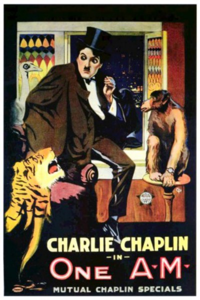 poster One A.M.&nbsp;&nbsp;(1916)