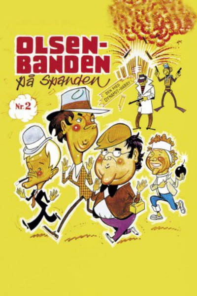 poster Olsen-banden på spanden&nbsp;&nbsp;(1969)