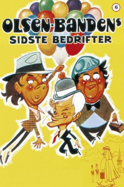 poster Olsen-bandens sidste bedrifter&nbsp;&nbsp;(1974)