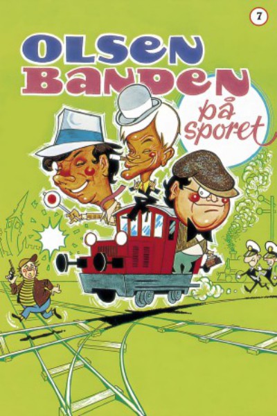 poster Olsen-banden på sporet&nbsp;&nbsp;(1975)