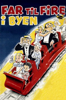 poster Far til fire i byen&nbsp;&nbsp;(1956)